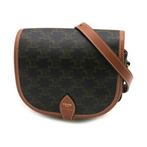 Celine Folco Bag Triomphe Canvas Calfskin